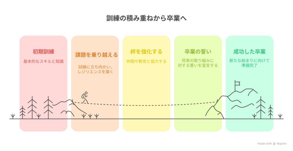 『PJ～航空救難団～』最終回で感動の卒業シーンを迎える訓練生たちが敬礼する姿