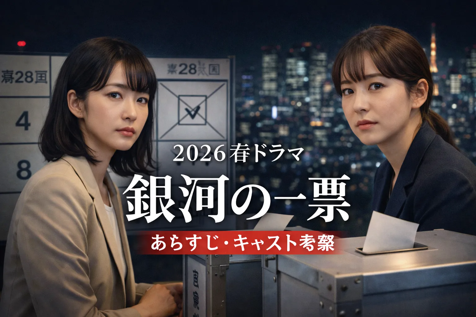 『銀河の一票』あらすじ・キャスト考察アイキャッチ