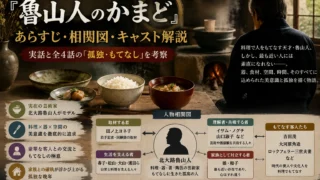 『魯山人のかまど』あらすじ・相関図・キャスト解説｜実話と全4話の「孤独・もてなし」を考察｜イメージ画像